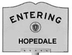 Hopedale Sign