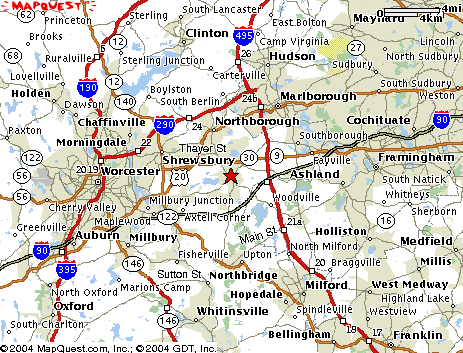 Westborough Map